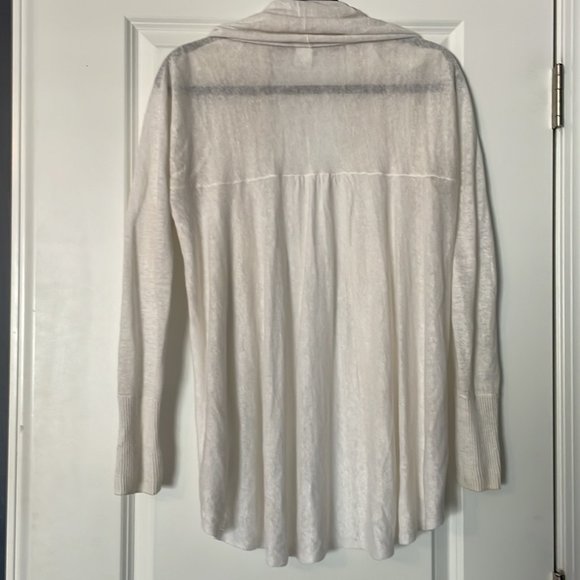 Lilly Pulitzer White Open Front Cardigan - Picture 4 of 4